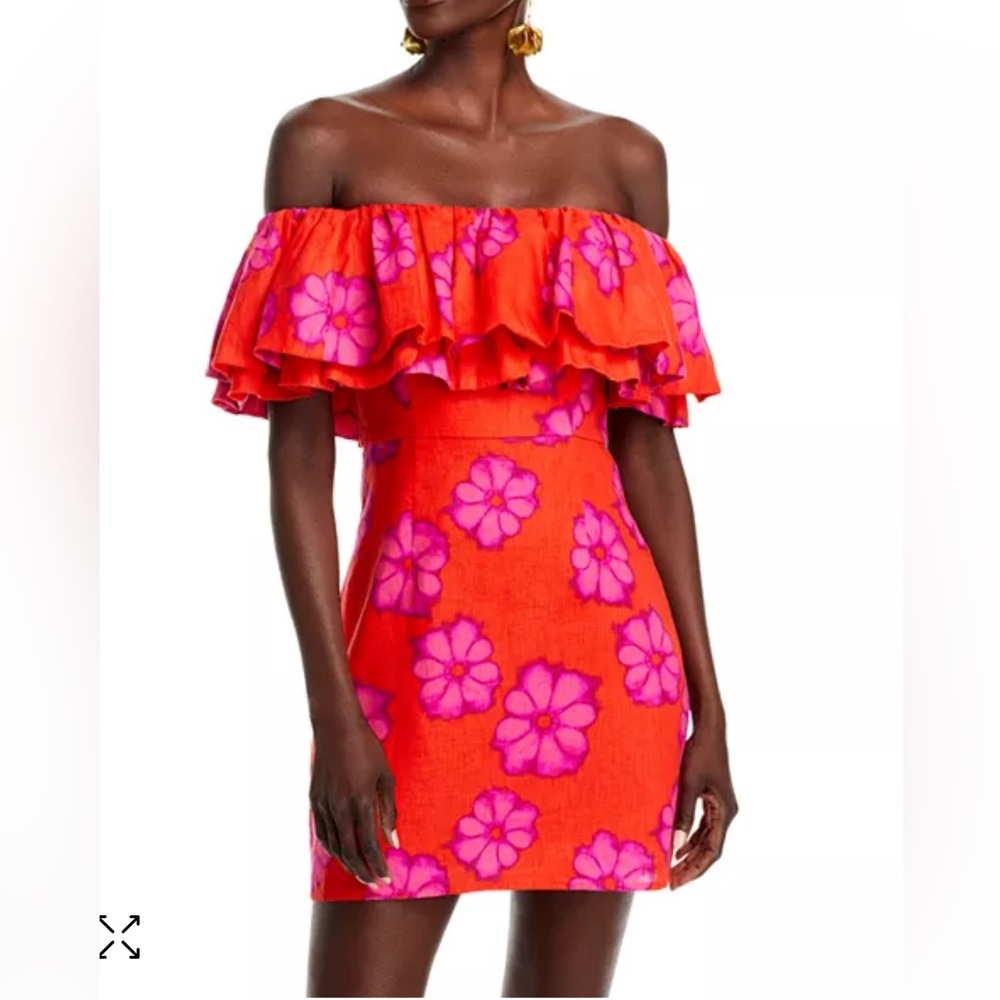 RHODE - Vivi Off-the-shoulder Dress